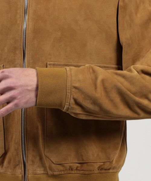 TOMORROWLAND / トゥモローランド ブルゾン | 【WEB先行予約・別注】EMMETI GREYSON ラムスエード ドライビングブルゾン | 詳細7