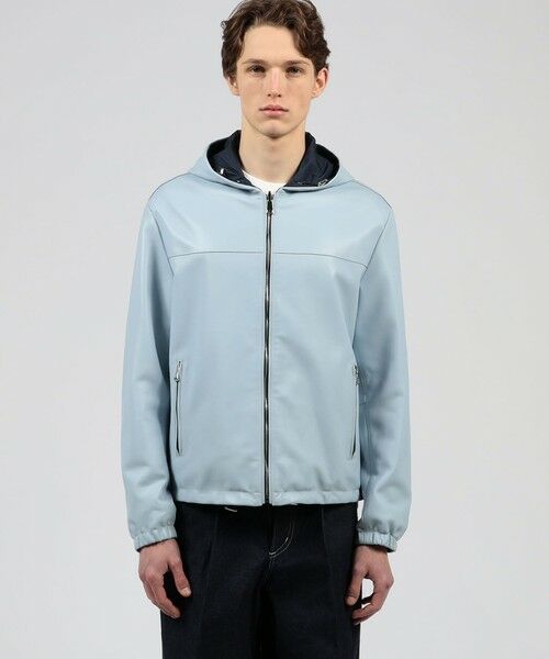 TOMORROWLAND / トゥモローランド ブルゾン | 【WEB先行予約・別注】EMMETI LUCA ラムレザー リバーシブルフーデッドブルゾン | 詳細2