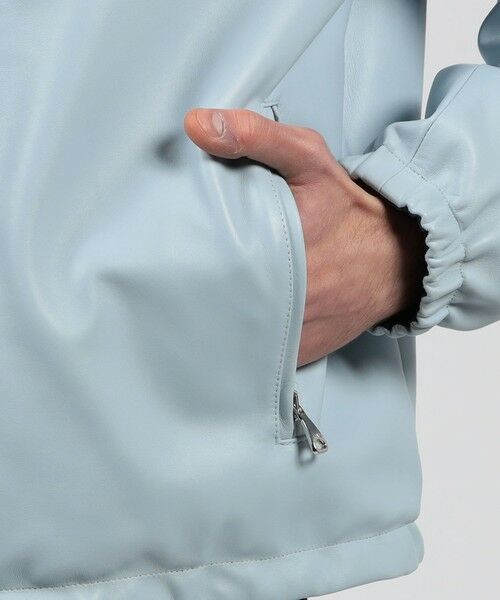 TOMORROWLAND / トゥモローランド ブルゾン | 【WEB先行予約・別注】EMMETI LUCA ラムレザー リバーシブルフーデッドブルゾン | 詳細7