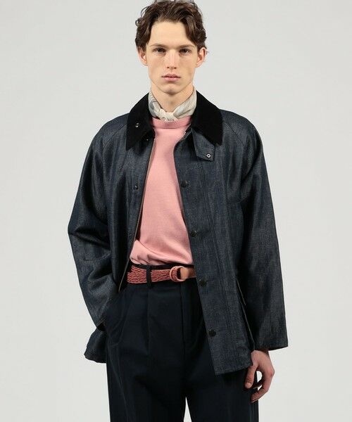 TOMORROWLAND / トゥモローランド ブルゾン | 【WEB先行予約・別注】Barbour Classic BEDALE ウールリネン ブルゾン DORMEUIL | 詳細1