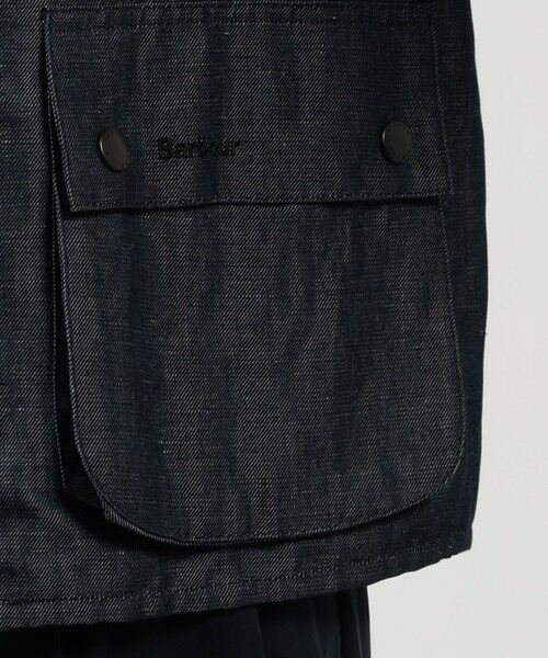 TOMORROWLAND / トゥモローランド ブルゾン | 【WEB先行予約・別注】Barbour Classic BEDALE ウールリネン ブルゾン DORMEUIL | 詳細13