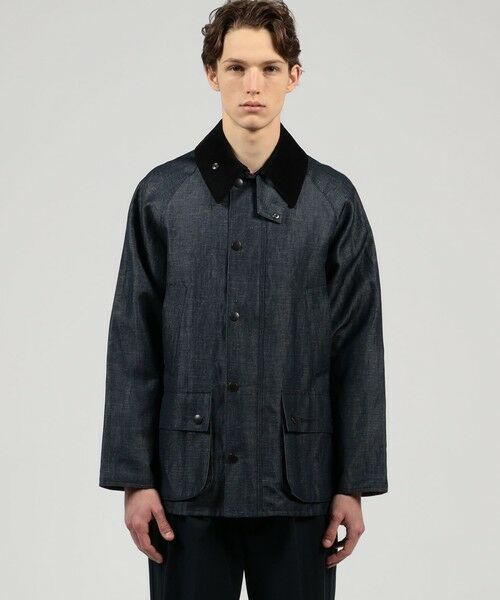 TOMORROWLAND / トゥモローランド ブルゾン | 【WEB先行予約・別注】Barbour Classic BEDALE ウールリネン ブルゾン DORMEUIL | 詳細2