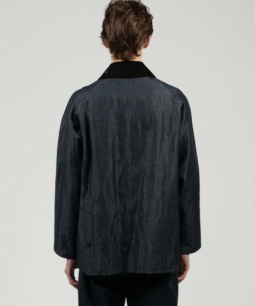 TOMORROWLAND / トゥモローランド ブルゾン | 【WEB先行予約・別注】Barbour Classic BEDALE ウールリネン ブルゾン DORMEUIL | 詳細4