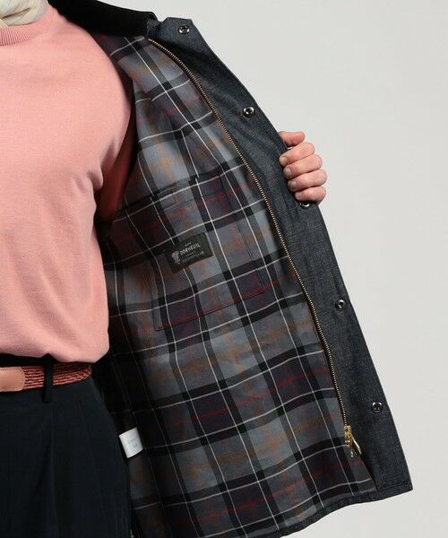 TOMORROWLAND / トゥモローランド ブルゾン | 【WEB先行予約・別注】Barbour Classic BEDALE ウールリネン ブルゾン DORMEUIL | 詳細5