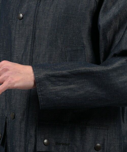 TOMORROWLAND / トゥモローランド ブルゾン | 【WEB先行予約・別注】Barbour Classic BEDALE ウールリネン ブルゾン DORMEUIL | 詳細8