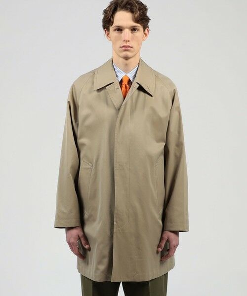 TOMORROWLAND / トゥモローランド ステンカラーコート | 【WEB先行予約・別注】INVERTERE コットンシルクギャバジン ステンカラーコート | 詳細2