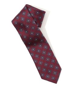 TOMORROWLAND / トゥモローランド ネクタイ | STEFANO BIGI シルクジャガード 小紋柄ネクタイ