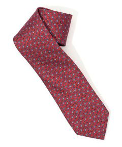 TOMORROWLAND / トゥモローランド ネクタイ | STEFANO BIGI シルクプリント 小紋柄ネクタイ