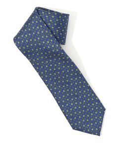 STEFANO BIGI シルクプリント 小紋柄ネクタイ