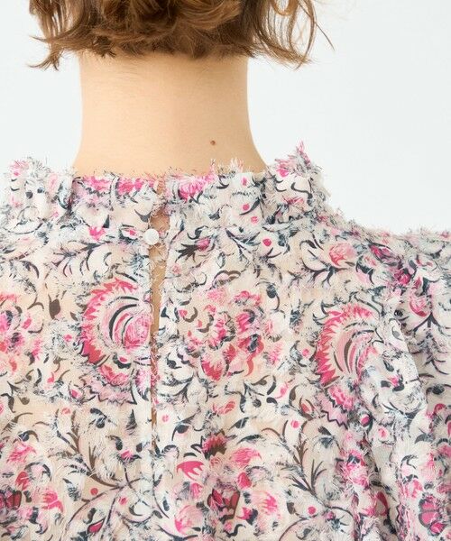 TOMORROWLAND / トゥモローランド シャツ・ブラウス | ラメカットジャカード フリルブラウス | 詳細6