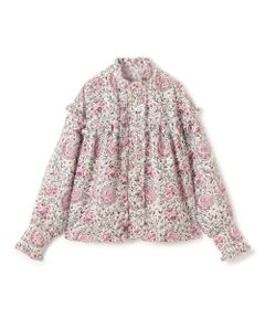 TOMORROWLAND / トゥモローランド シャツ・ブラウス | ラメカットジャカード カラーフリルブラウス