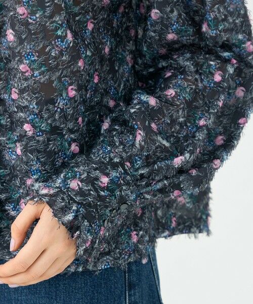 TOMORROWLAND / トゥモローランド シャツ・ブラウス | ラメカットジャカード カラーフリルブラウス | 詳細6