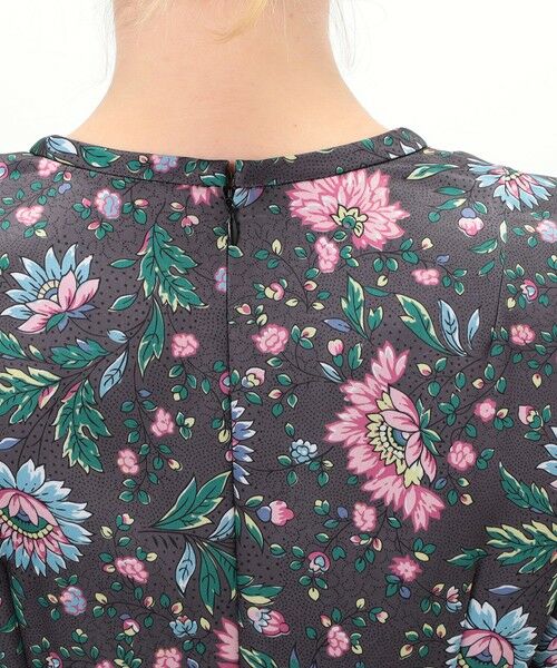 TOMORROWLAND / トゥモローランド ロング・マキシ丈ワンピース | ポリエステルサテンプリント ソフトマーメイドワンピース | 詳細5