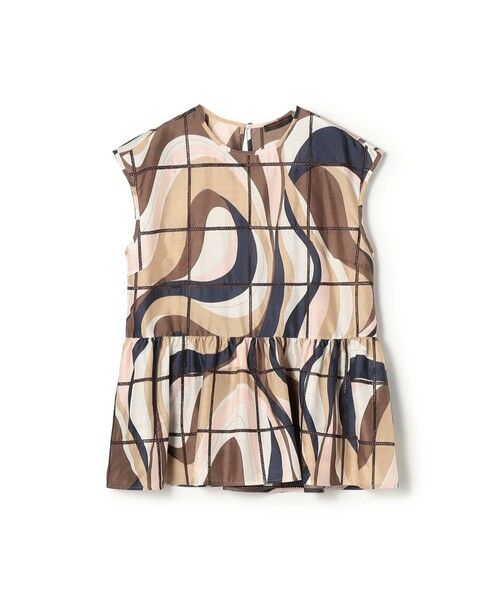 TOMORROWLAND / トゥモローランド シャツ・ブラウス | 【WEB先行予約】アイレットウェーブプリント チュチュブラウス | 詳細11