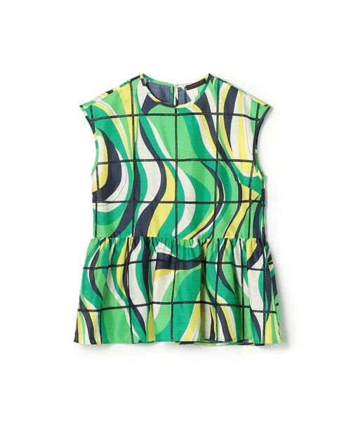 TOMORROWLAND / トゥモローランド シャツ・ブラウス | 【WEB先行予約】アイレットウェーブプリント チュチュブラウス | 詳細12