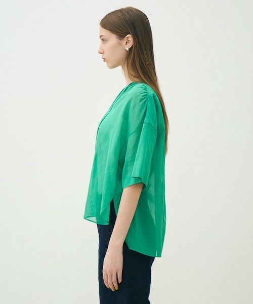 TOMORROWLAND / トゥモローランド シャツ・ブラウス | 【WEB先行予約】ルコットンオーガンジー エアリープルオーバー | 詳細3