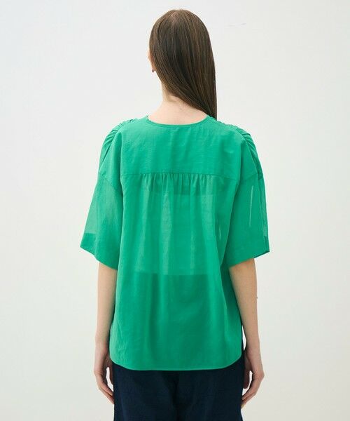 TOMORROWLAND / トゥモローランド シャツ・ブラウス | 【WEB先行予約】ルコットンオーガンジー エアリープルオーバー | 詳細4