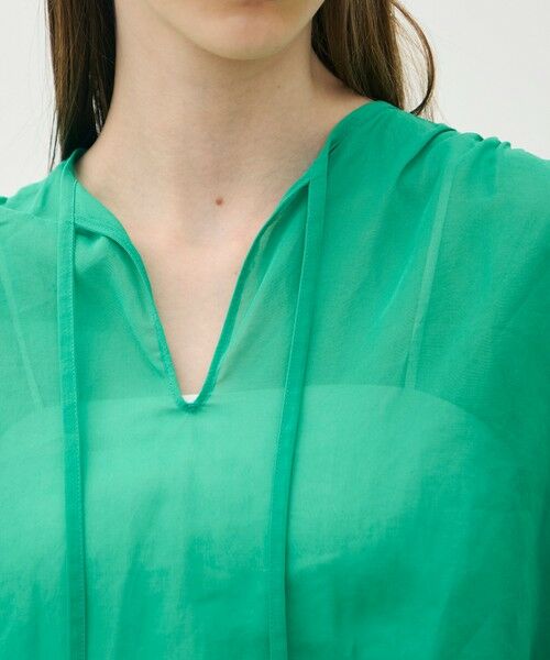 TOMORROWLAND / トゥモローランド シャツ・ブラウス | 【WEB先行予約】ルコットンオーガンジー エアリープルオーバー | 詳細5