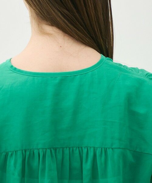 TOMORROWLAND / トゥモローランド シャツ・ブラウス | 【WEB先行予約】ルコットンオーガンジー エアリープルオーバー | 詳細6