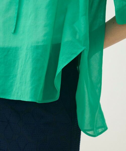 TOMORROWLAND / トゥモローランド シャツ・ブラウス | 【WEB先行予約】ルコットンオーガンジー エアリープルオーバー | 詳細8