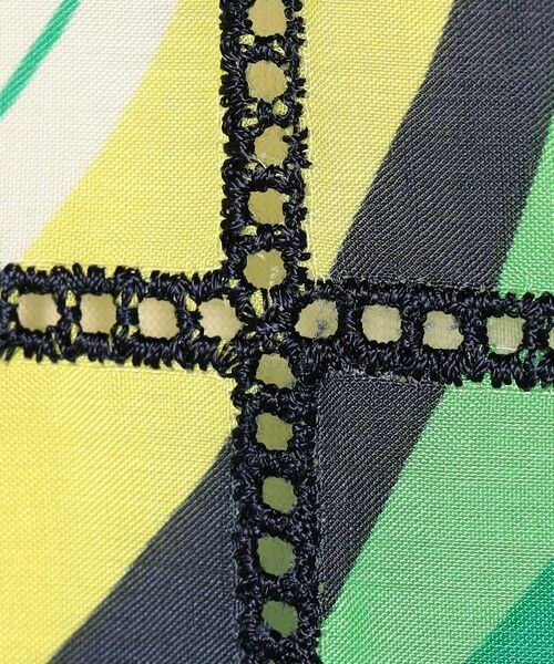 TOMORROWLAND / トゥモローランド その他パンツ | 【WEB先行予約】アイレットウェーブプリント ワイドストレートパンツ | 詳細9