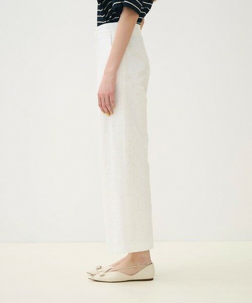 TOMORROWLAND / トゥモローランド その他パンツ | 【WEB先行予約】ブロッサムエンブロイダリー ストレートパンツ | 詳細3