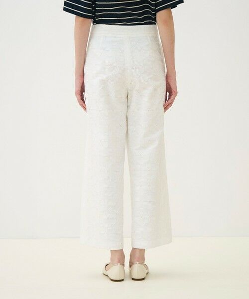 TOMORROWLAND / トゥモローランド その他パンツ | 【WEB先行予約】ブロッサムエンブロイダリー ストレートパンツ | 詳細4