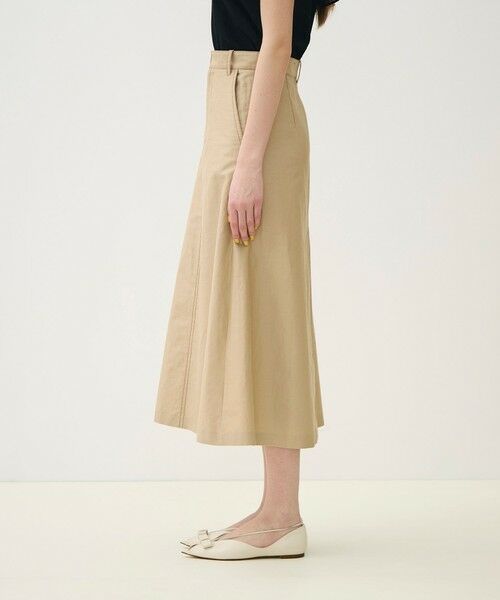 TOMORROWLAND / トゥモローランド ロング・マキシ丈スカート | 【WEB先行予約】コットンラミーモーススキン トラペーズスカート | 詳細3