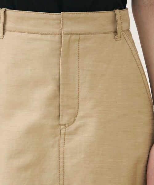 TOMORROWLAND / トゥモローランド ロング・マキシ丈スカート | 【WEB先行予約】コットンラミーモーススキン トラペーズスカート | 詳細5