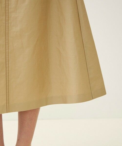 TOMORROWLAND / トゥモローランド ロング・マキシ丈スカート | 【WEB先行予約】コットンラミーモーススキン トラペーズスカート | 詳細8