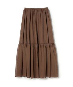 TOMORROWLAND / トゥモローランド ロング・マキシ丈スカート | 【WEB先行予約】ルコットンオーガンジー ティアードスカート