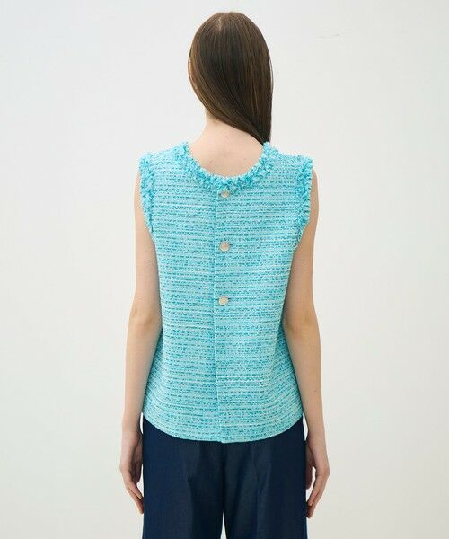 TOMORROWLAND / トゥモローランド ベスト | 【WEB先行予約】クレールファンシー フロンタブルベスト | 詳細4