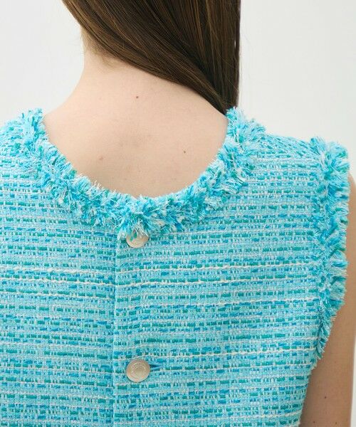 TOMORROWLAND / トゥモローランド ベスト | 【WEB先行予約】クレールファンシー フロンタブルベスト | 詳細6