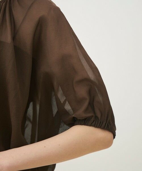 TOMORROWLAND / トゥモローランド その他トップス | 【WEB先行予約】ルコットンオーガンジー ジップアップライトブルゾン | 詳細8