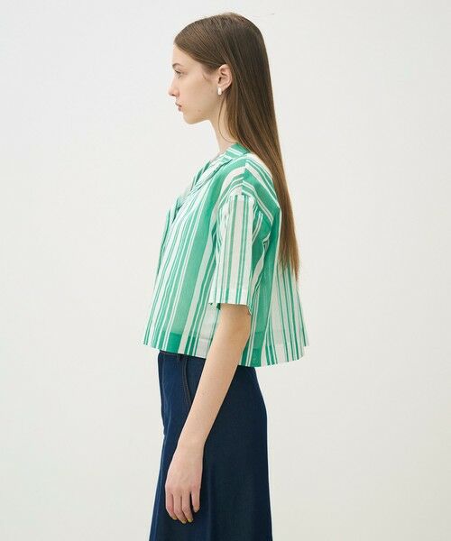 TOMORROWLAND / トゥモローランド その他トップス | 【WEB先行予約】シルクコットンランダムストライプ ライトジャケット | 詳細3