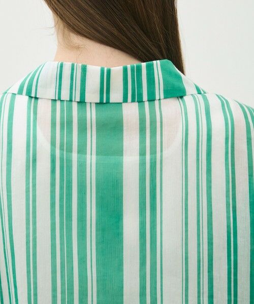 TOMORROWLAND / トゥモローランド その他トップス | 【WEB先行予約】シルクコットンランダムストライプ ライトジャケット | 詳細6