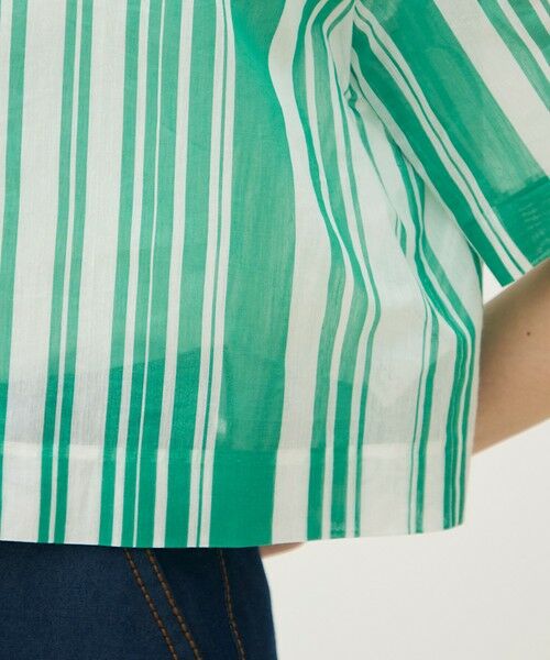 TOMORROWLAND / トゥモローランド その他トップス | 【WEB先行予約】シルクコットンランダムストライプ ライトジャケット | 詳細8