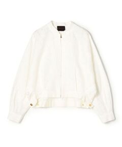 TOMORROWLAND / トゥモローランド ブルゾン | 【WEB先行予約】ブロッサムエンブロイダリー ジップアップブルゾン
