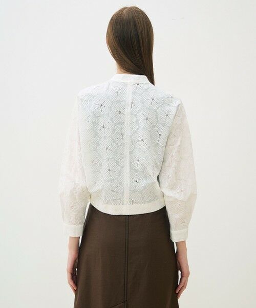 TOMORROWLAND / トゥモローランド ブルゾン | 【WEB先行予約】ブロッサムエンブロイダリー ジップアップブルゾン | 詳細5