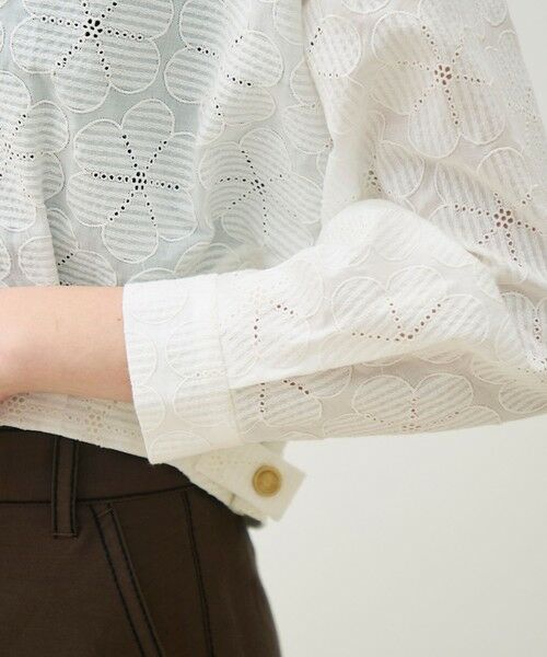 TOMORROWLAND / トゥモローランド ブルゾン | 【WEB先行予約】ブロッサムエンブロイダリー ジップアップブルゾン | 詳細9