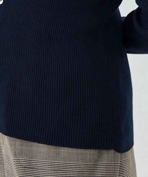 TOMORROWLAND / トゥモローランド カーディガン・ボレロ | ギザコットンリブ Vネックカーディガン | 詳細8