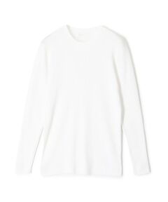 TOMORROWLAND / トゥモローランド ニット・セーター | ギザコットンリブ クルーネックプルオーバー