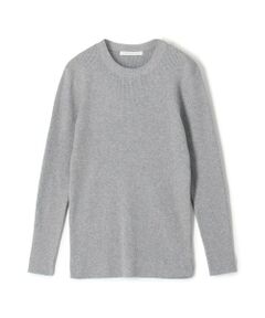 TOMORROWLAND / トゥモローランド ニット・セーター | ギザコットンリブ クルーネックプルオーバー