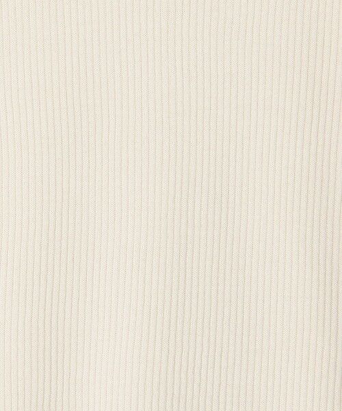 TOMORROWLAND / トゥモローランド ニット・セーター | ギザコットンリブ クルーネックプルオーバー | 詳細11