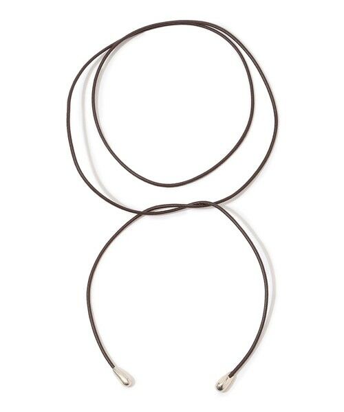 TOMORROWLAND/�g�D�����[�����h SOPHIE BUHAI Elegant Shoelace �R�[�h�l�b�N���X 48 �_�[�N�u���E���n F