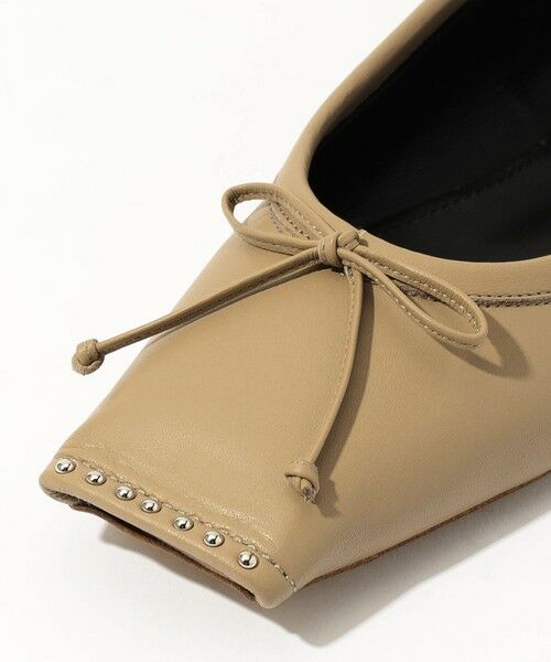 TOMORROWLAND / トゥモローランド バレエシューズ | CHEMBUR SQ FLAT STUDS BALLET シューズ | 詳細5