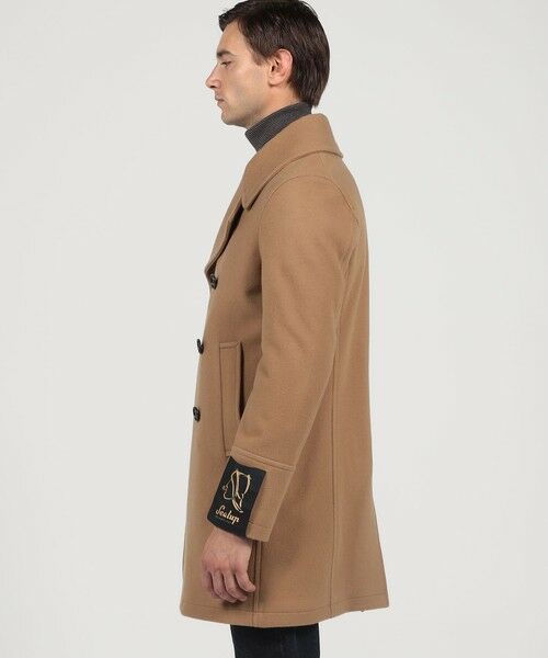TOMORROWLAND / トゥモローランド ピーコート | Sealup GENOVA ウールライトメルトン Pコート | 詳細3