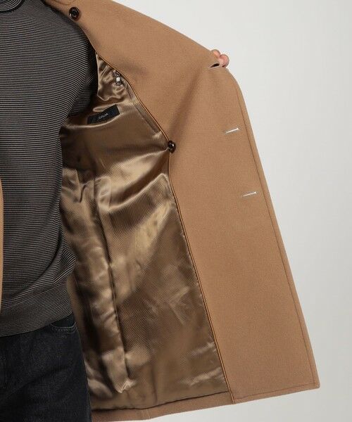 TOMORROWLAND / トゥモローランド ピーコート | Sealup GENOVA ウールライトメルトン Pコート | 詳細5