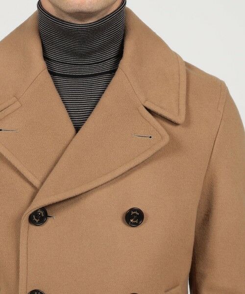 TOMORROWLAND / トゥモローランド ピーコート | Sealup GENOVA ウールライトメルトン Pコート | 詳細6