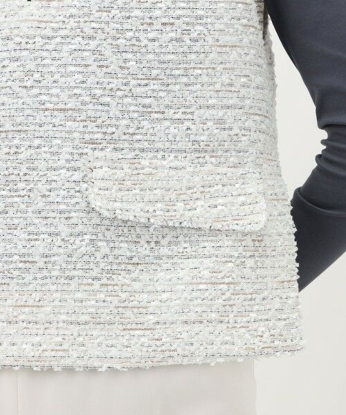 TOMORROWLAND / トゥモローランド ベスト | フリンジヤーンツイード プルオーバーベスト | 詳細8